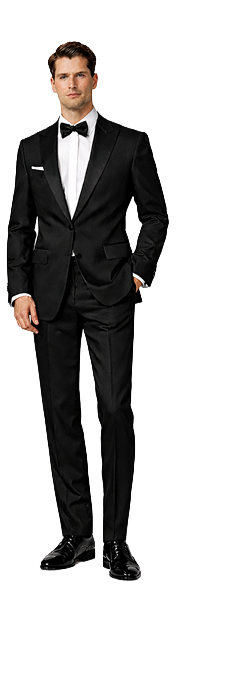 Ejemplo de vestimenta formal para caballeros